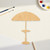 Beach Umbrella Wood Cutout - Unfinished Baltic Birch Craft Shape