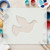 Dove Reusable Mylar Stencil - 10 mil Paint and Craft Stencil