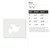 Dove Reusable Mylar Stencil - 10 mil Paint and Craft Stencil