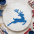 Flying Reindeer Reusable Mylar Stencil - 10 mil Paint and Craft Stencil