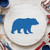 Grizzly Bear Reusable Mylar Stencil, 10 mil Plastic Paint Stencil for Crafts and Decor