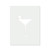 Martini Glass 2 Reusable Mylar Stencil - 10 mil Paint and Craft Stencil