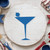 Martini Glass 2 Reusable Mylar Stencil - 10 mil Paint and Craft Stencil