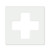 Plus Sign Reusable Mylar Stencil - 10 mil Paint and Craft Stencil