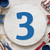 Number 3 Reusable Mylar Stencil - 10 mil Paint and Craft Stencil