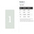 Number 3 Reusable Mylar Stencil, 10 mil Plastic Paint Stencil for Crafts and Decor