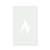 Fire Reusable Mylar Stencil - 10 mil Paint and Craft Stencil
