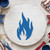 Fire Reusable Mylar Stencil - 10 mil Paint and Craft Stencil