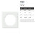 Octagon Reusable Mylar Stencil - 10 mil Paint and Craft Stencil