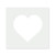 Heart 2 Reusable Mylar Stencil - 10 mil Paint and Craft Stencil