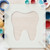 Tooth Reusable Mylar Stencil - 10 mil Paint and Craft Stencil