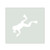 Jumping Frog Reusable Mylar Stencil, 10 mil Plastic Paint Stencil for Crafts and Decor