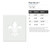 Fleur De Lis 1 Reusable Mylar Stencil - 10 mil Paint and Craft Stencil