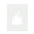 Fire 2 Reusable Mylar Stencil - 10 mil Paint and Craft Stencil