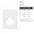 Fire 2 Reusable Mylar Stencil - 10 mil Paint and Craft Stencil