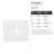 Jet Airplane Reusable Mylar Stencil - 10 mil Paint and Craft Stencil