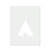 Teepee Reusable Mylar Stencil - 10 mil Paint and Craft Stencil