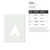 Teepee Reusable Mylar Stencil - 10 mil Paint and Craft Stencil