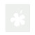 Hibiscus Reusable Mylar Stencil - 10 mil Paint and Craft Stencil