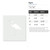Egret Reusable Mylar Stencil - 10 mil Paint and Craft Stencil