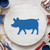 Pig Reusable Mylar Stencil - 10 mil Paint and Craft Stencil
