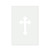 Botany Cross 2 Reusable Mylar Stencil, 10 mil Plastic Paint Stencil for Crafts and Decor
