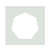 Heptagon Reusable Mylar Stencil, 10 mil Plastic Paint Stencil for Crafts and Decor