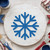 Simple Snowflake Reusable Mylar Stencil - 10 mil Paint and Craft Stencil