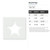 Sheriff Star Reusable Mylar Stencil - 10 mil Paint and Craft Stencil