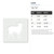 Lamb Reusable Mylar Stencil - 10 mil Paint and Craft Stencil