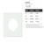 Lemon Reusable Mylar Stencil, 10 mil Plastic Paint Stencil for Crafts and Decor