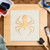 Spider 3 Reusable Mylar Stencil - 10 mil Paint and Craft Stencil