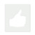 Thumbs Up Reusable Mylar Stencil - 10 mil Paint and Craft Stencil