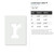 Lowercase Letter R Reusable Mylar Stencil - 10 mil Paint and Craft Stencil