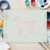 Labrador Reusable Mylar Stencil, 10 mil Plastic Paint Stencil for Crafts and Decor