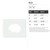 Brain Reusable Mylar Stencil, 10 mil Plastic Paint Stencil for Crafts and Decor