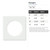 Decagon Reusable Mylar Stencil - 10 mil Paint and Craft Stencil