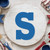 Lowercase Letter S Reusable Mylar Stencil - 10 mil Paint and Craft Stencil