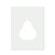 Pear Reusable Mylar Stencil - 10 mil Paint and Craft Stencil