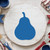 Pear Reusable Mylar Stencil - 10 mil Paint and Craft Stencil