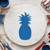 Pineapple 2 Reusable Mylar Stencil - 10 mil Paint and Craft Stencil