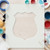 Police Badge Reusable Mylar Stencil - 10 mil Paint and Craft Stencil