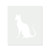 Siamese Cat Reusable Mylar Stencil - 10 mil Paint and Craft Stencil