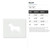 Mastiff Reusable Mylar Stencil - 10 mil Paint and Craft Stencil