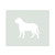 Mastiff Reusable Mylar Stencil, 10 mil Plastic Paint Stencil for Crafts and Decor