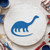 Brontosaurus Reusable Mylar Stencil - 10 mil Paint and Craft Stencil