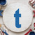 Lowercase Letter T Reusable Mylar Stencil - 10 mil Paint and Craft Stencil