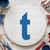 Lowercase Letter T Reusable Mylar Stencil, 10 mil Plastic Paint Stencil for Crafts and Decor