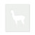 Alpaca Reusable Mylar Stencil - 10 mil Paint and Craft Stencil