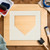 Homeplate Reusable Mylar Stencil - 10 mil Paint and Craft Stencil